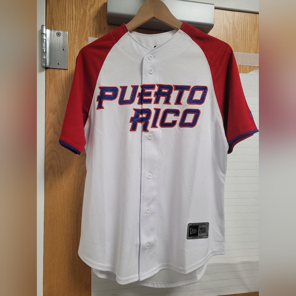 New Era Authentic Puerto Rico Jersey Size M Medium